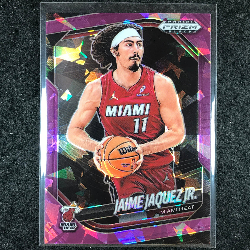 2024-25 Prizm Black JAIME JAQUEZ JR. Base Purple Ice /149 #155
