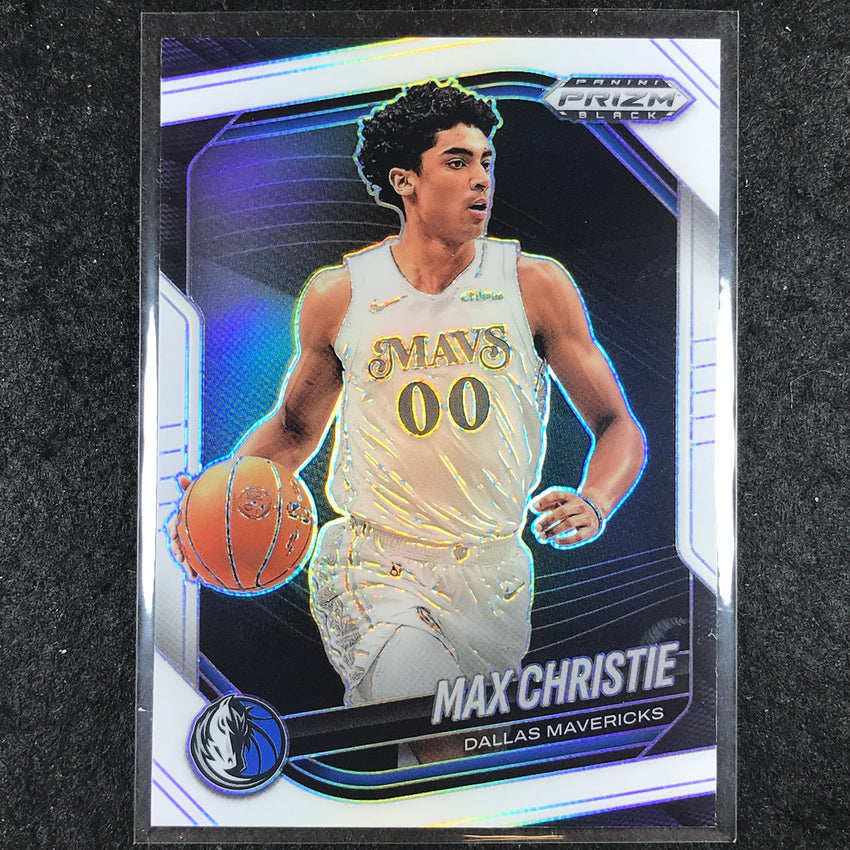 2024-25 Prizm Black MAX CHRISTIE Base White /175 #174