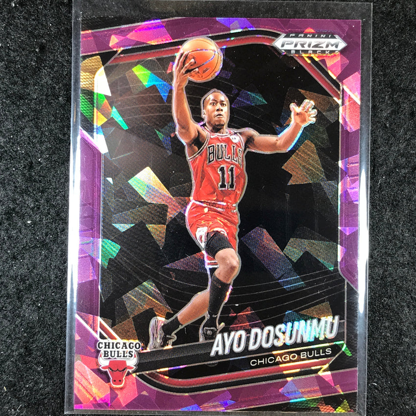 2024-25 Prizm Black AYO DOSUNMU Base Purple Ice /149 #165
