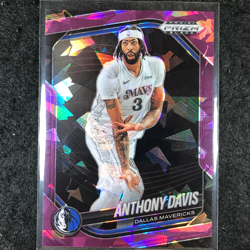 2024-25 Prizm Black ANTHONY DAVIS Base Purple Ice /149 #177