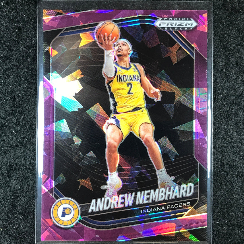 2024-25 Prizm Black ANDREW NEMBHARD Base Purple Ice /149 #180