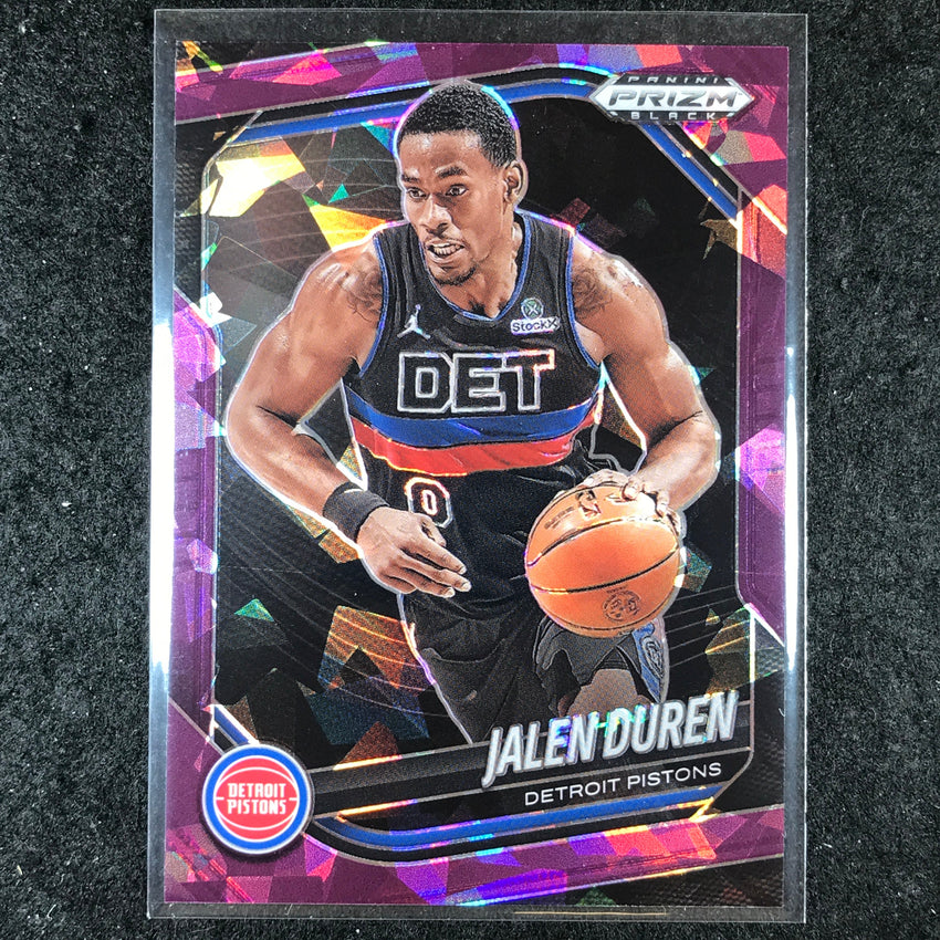 2024-25 Prizm Black JALEN DUREN Base Purple Ice /149 #190
