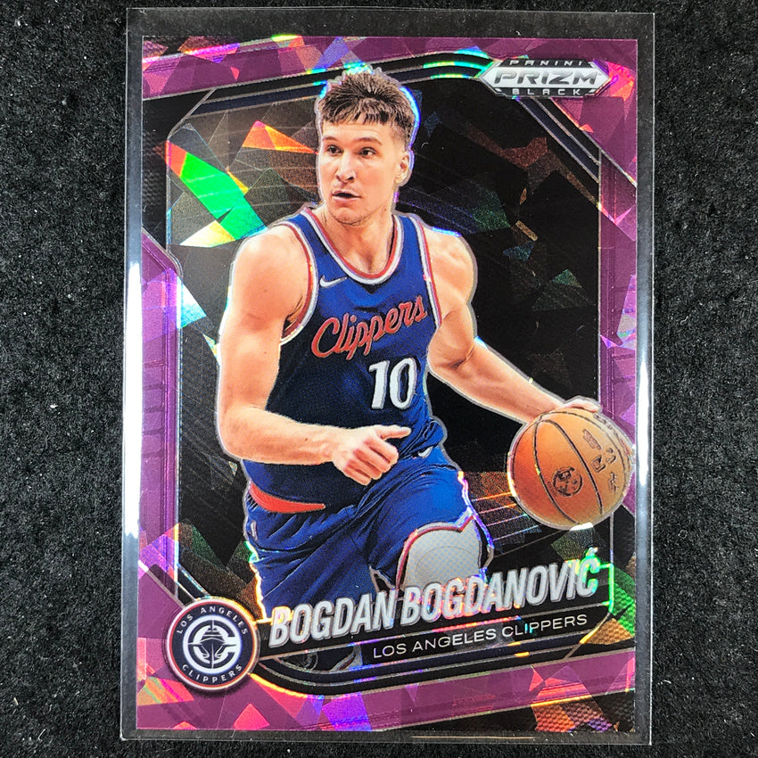 2024-25 Prizm Black BOGDAN BOGDANOVIC Base Purple Ice /149 #197