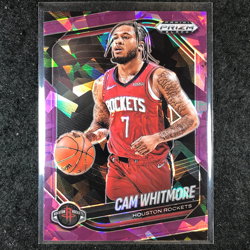 2024-25 Prizm Black CAM WHITMORE Base Purple Ice /149 #199