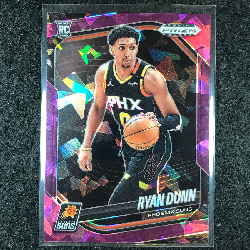 2024-25 Prizm Black RYAN DUNN Rookie Base Purple Ice /149 #203