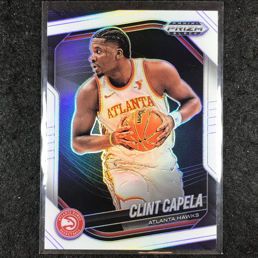 2024-25 Prizm Black CLINT CAPELA Base White /175 #178
