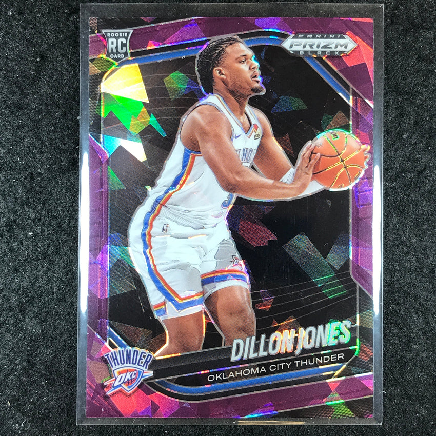 2024-25 Prizm Black DILLON JONES Rookie Base Purple Ice /149 #204
