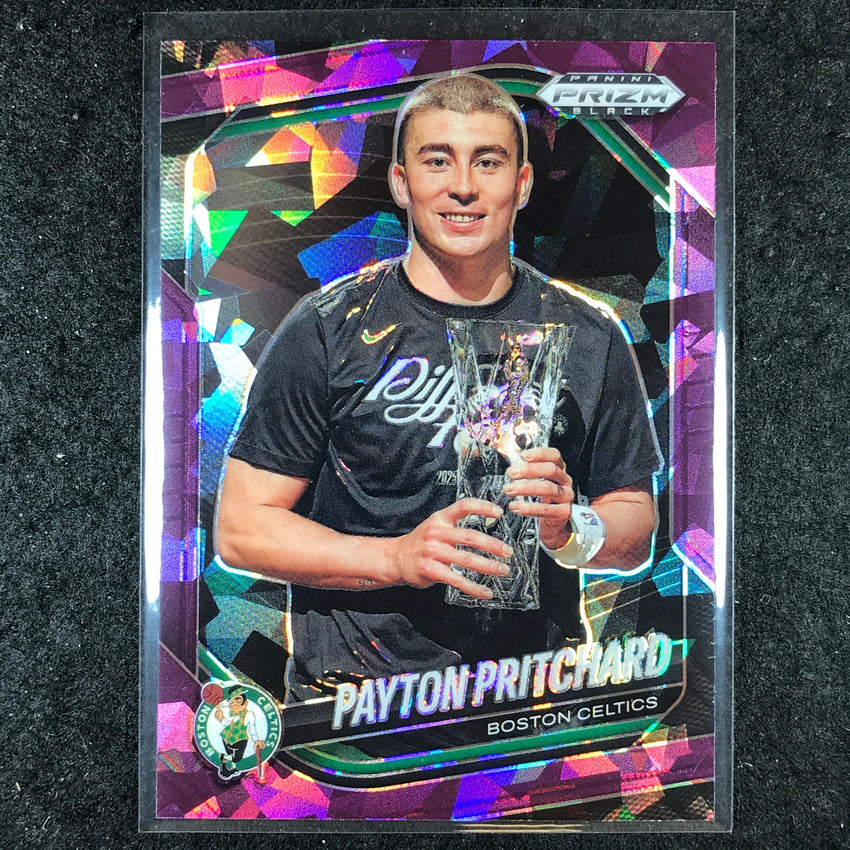2024-25 Prizm Black PAYTON PRITCHARD Base Purple Ice /149 #212