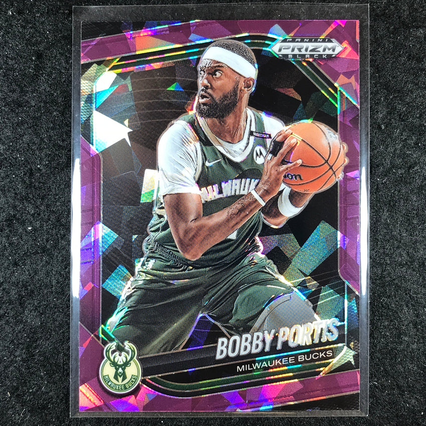 2024-25 Prizm Black BOBBY PORTIS Base Purple Ice /149 #222