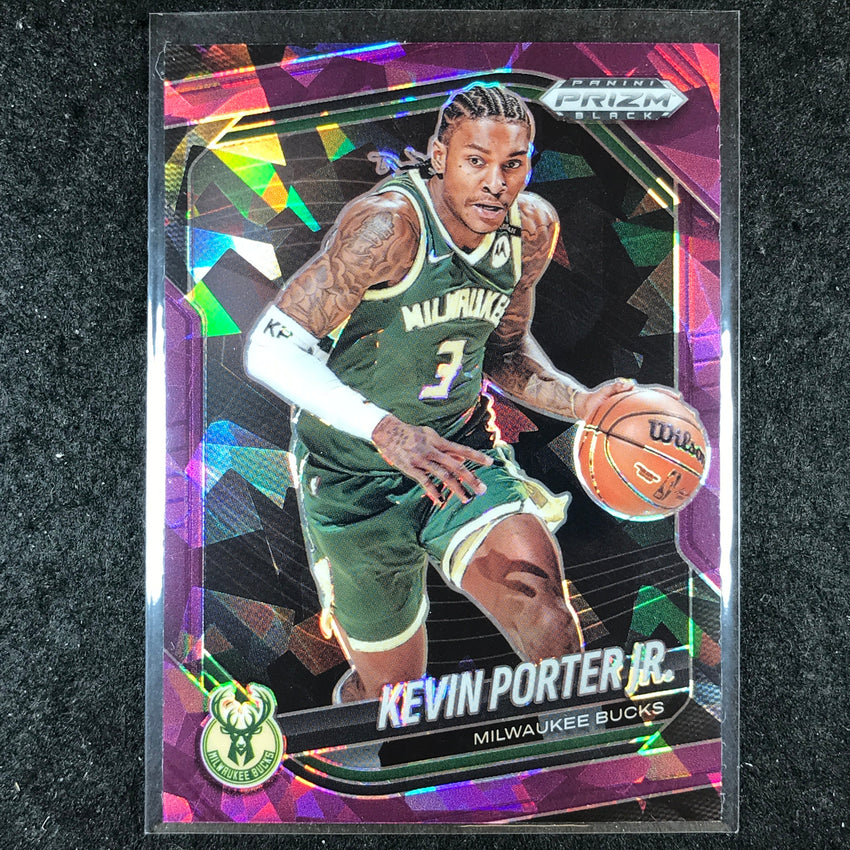 2024-25 Prizm Black KEVIN PORTER JR. Base Purple Ice /149 #229
