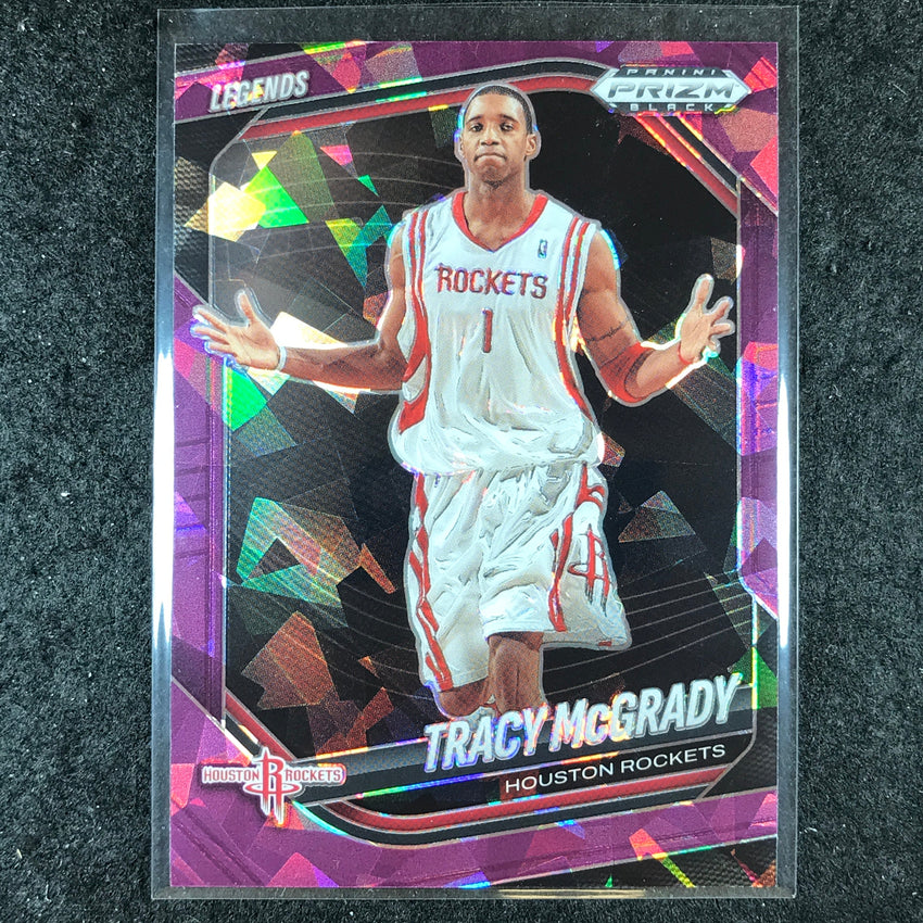 2024-25 Prizm Black TRACY MCGRADY Base Purple Ice /149 #251