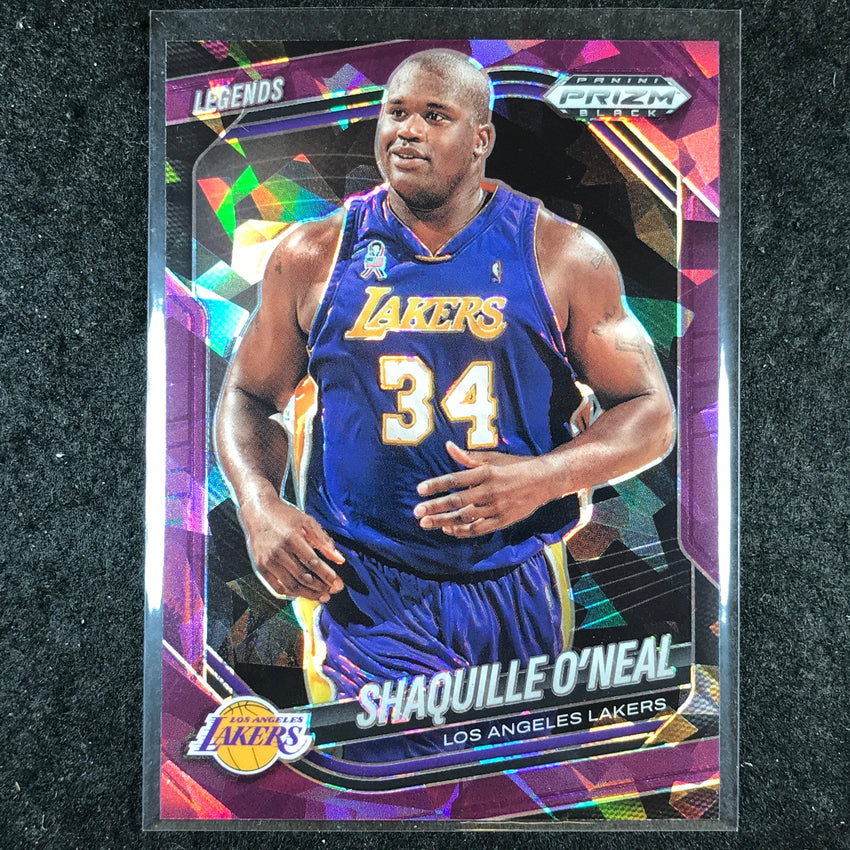2024-25 Prizm Black SHAQUILLE O'NEAL Base Purple Ice /149 #254
