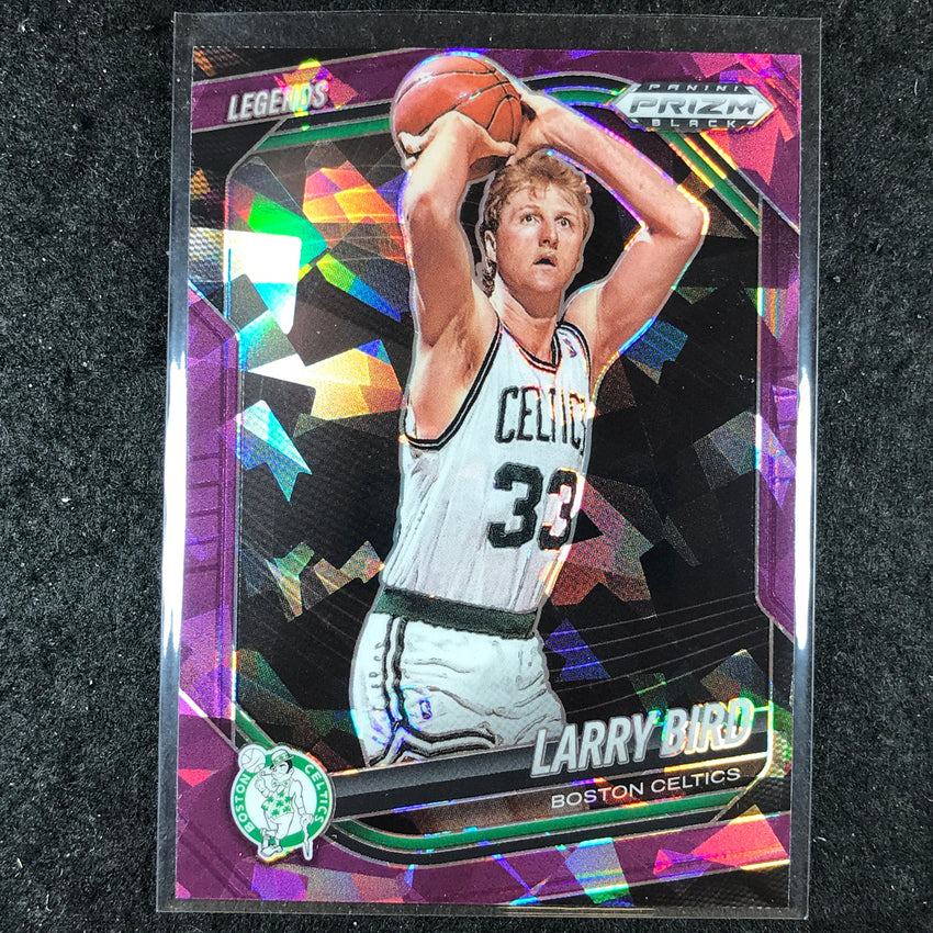 2024-25 Prizm Black LARRY BIRD Base Purple Ice /149 #257