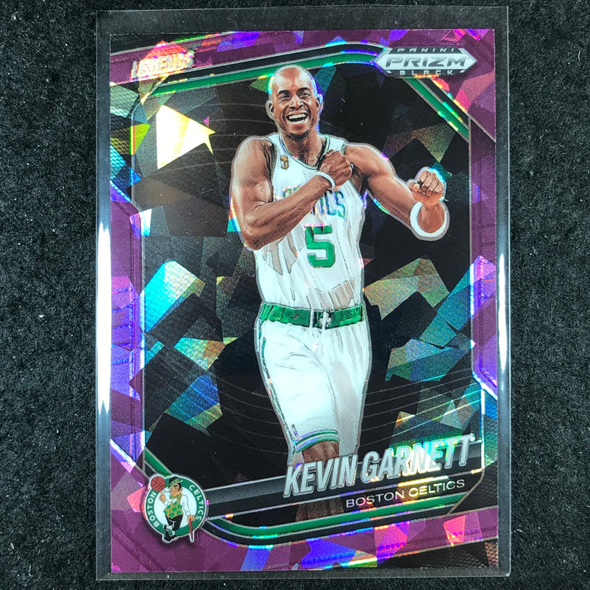2024-25 Prizm Black KEVIN GARNETT Base Purple Ice /149 #259