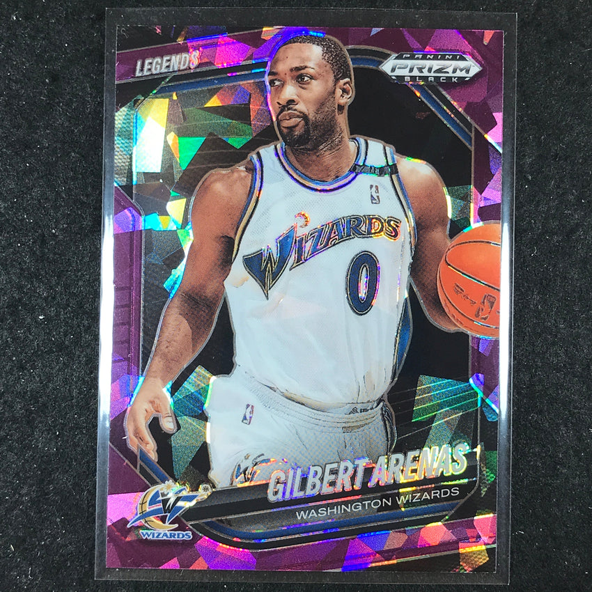 2024-25 Prizm Black GILBERT ARENAS Base Purple Ice /149 #266
