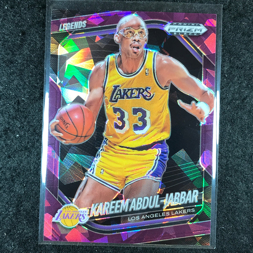 2024-25 Prizm Black KAREEM ABDUL-JABBAR Base Purple Ice /149 #270