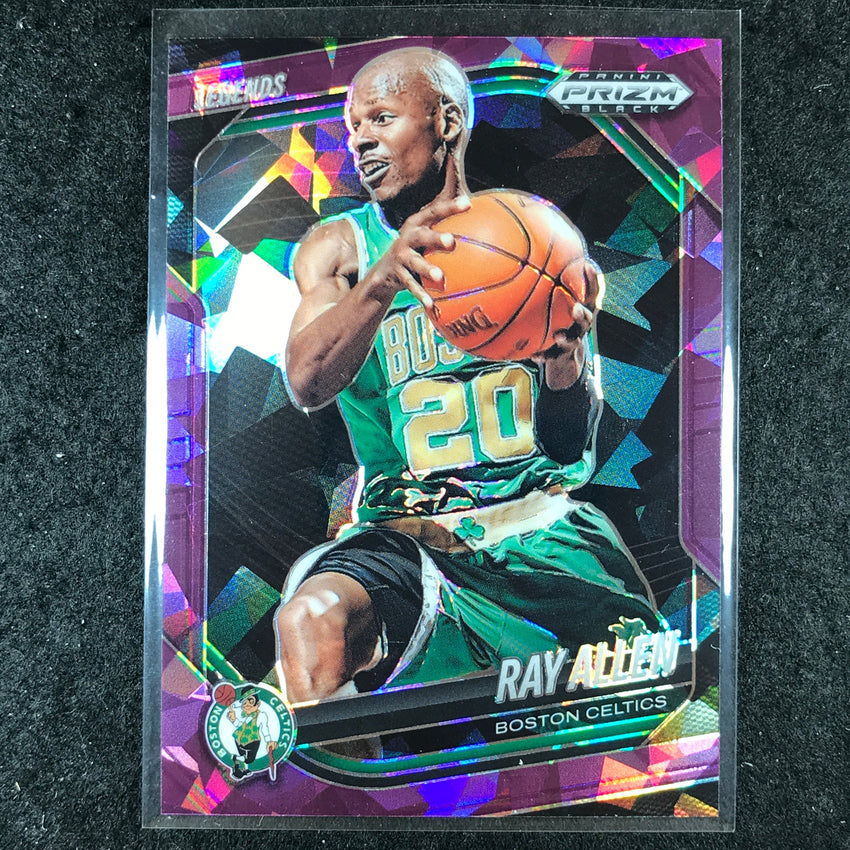 2024-25 Prizm Black RAY ALLEN Base Purple Ice /149 #273