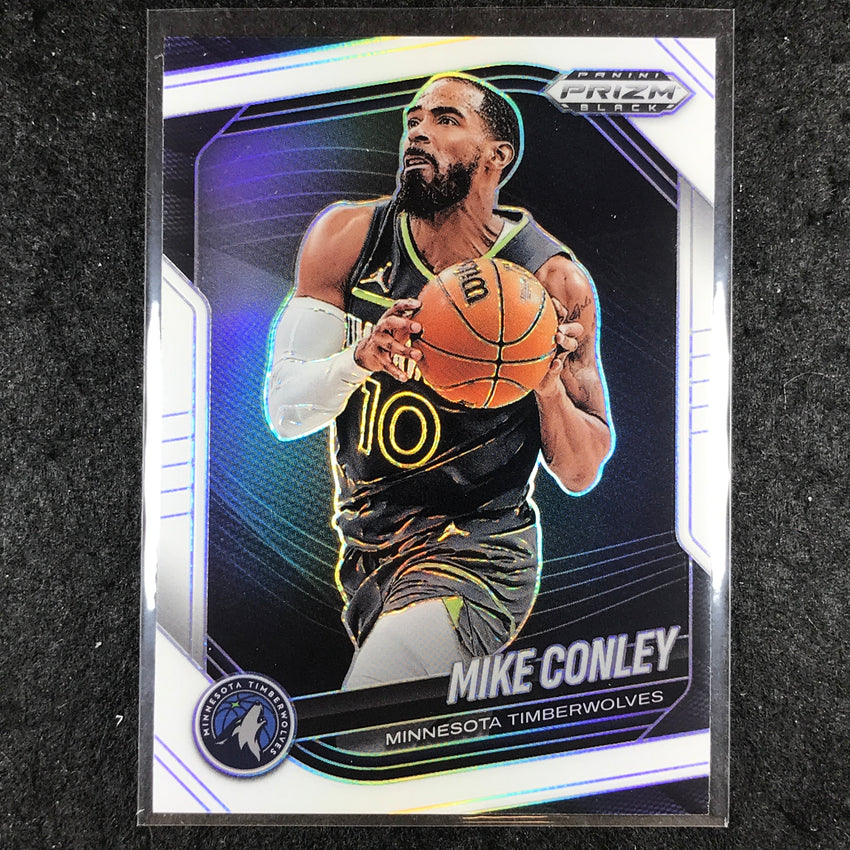 2024-25 Prizm Black MIKE CONLEY Base White /175 #182
