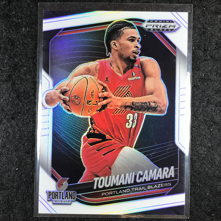 2024-25 Prizm Black TOUMANI CAMARA Base White /175 #149