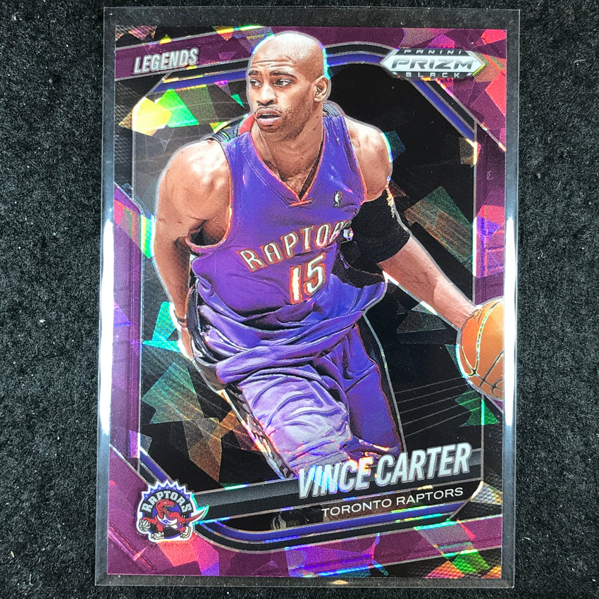 2024-25 Prizm Black VINCE CARTER Base Purple Ice /149 #278