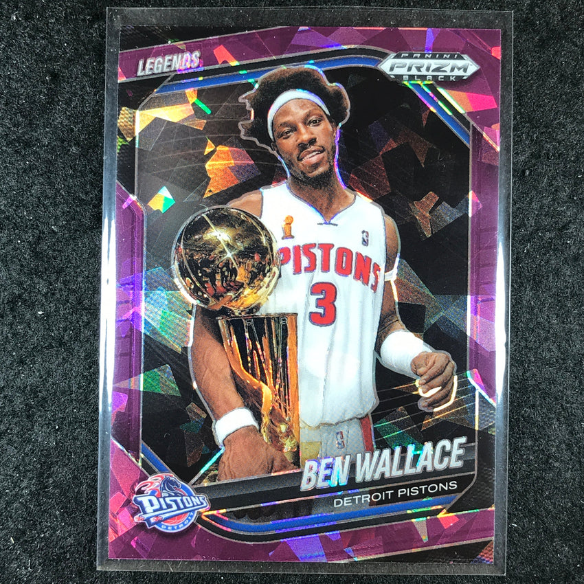 2024-25 Prizm Black BEN WALLACE Base Purple Ice /149 #289