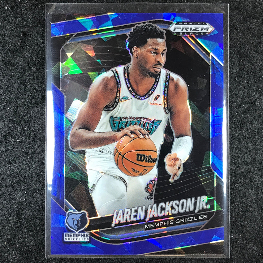 2024-25 Prizm Black JAREN JACKSON JR. Base Blue Ice /125 #2