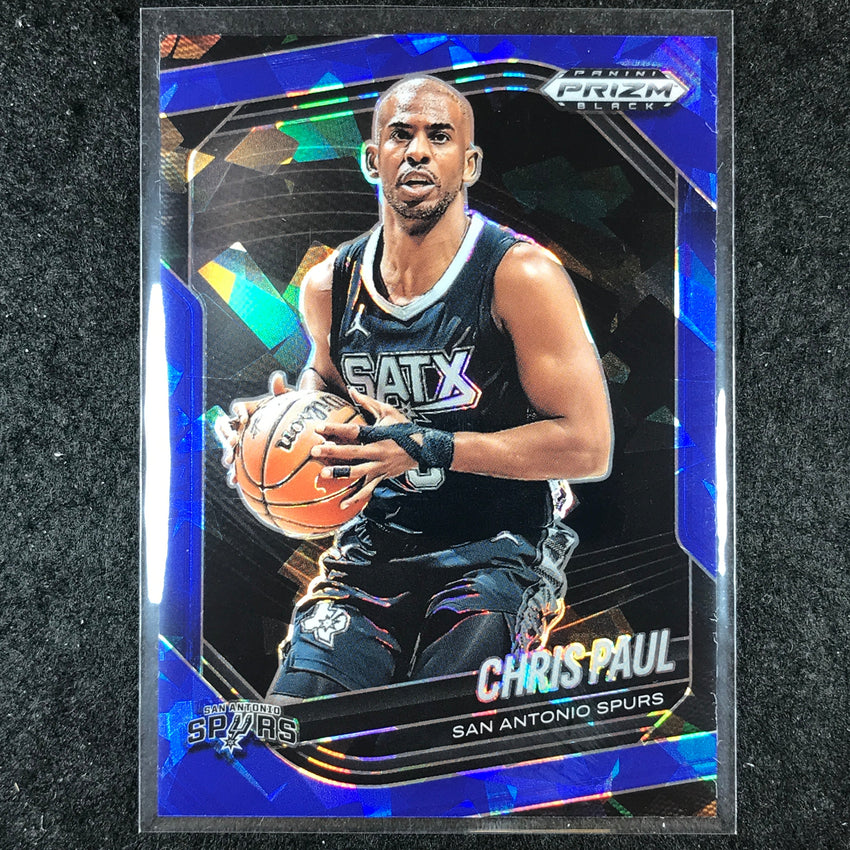 2024-25 Prizm Black CHRIS PAUL Base Blue Ice /125 #16