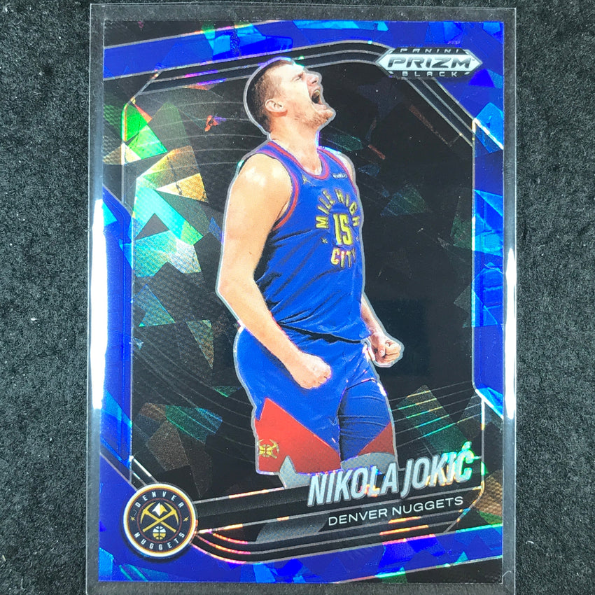 2024-25 Prizm Black NIKOLA JOKIC Base Blue Ice /125 #43