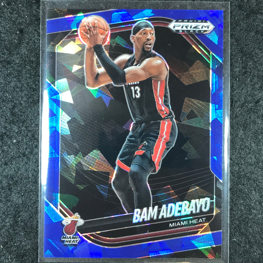 2024-25 Prizm Black BAM ADEBAYO Base Blue Ice /125 #50