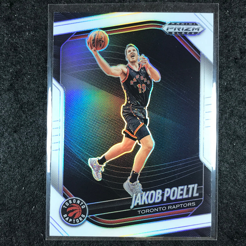 2024-25 Prizm Black JAKOB POELTL Base White /175 #185