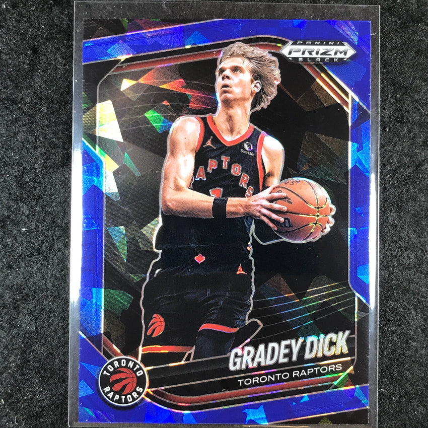 2024-25 Prizm Black GRADEY DICK Base Blue Ice /125 #58