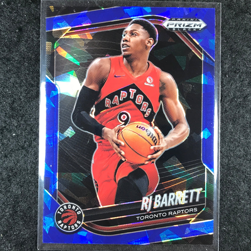 2024-25 Prizm Black RJ BARRETT Base Blue Ice /125 #73