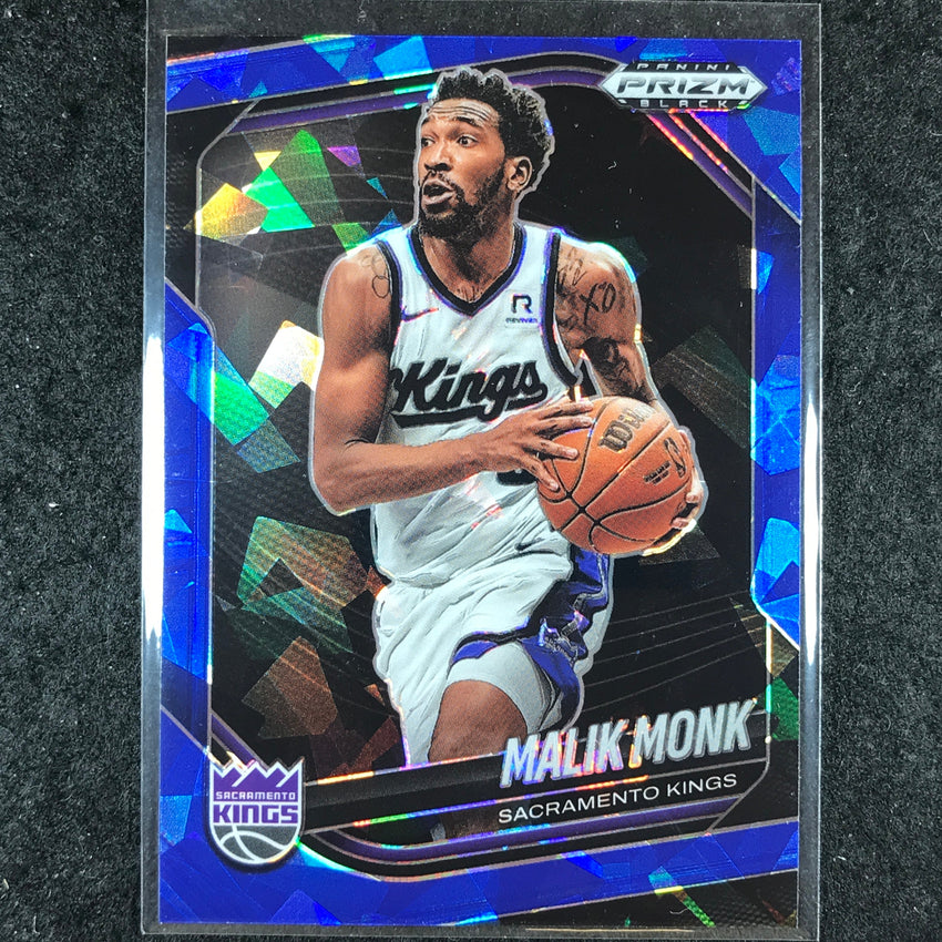 2024-25 Prizm Black MALIK MONK Base Blue Ice /125 #97