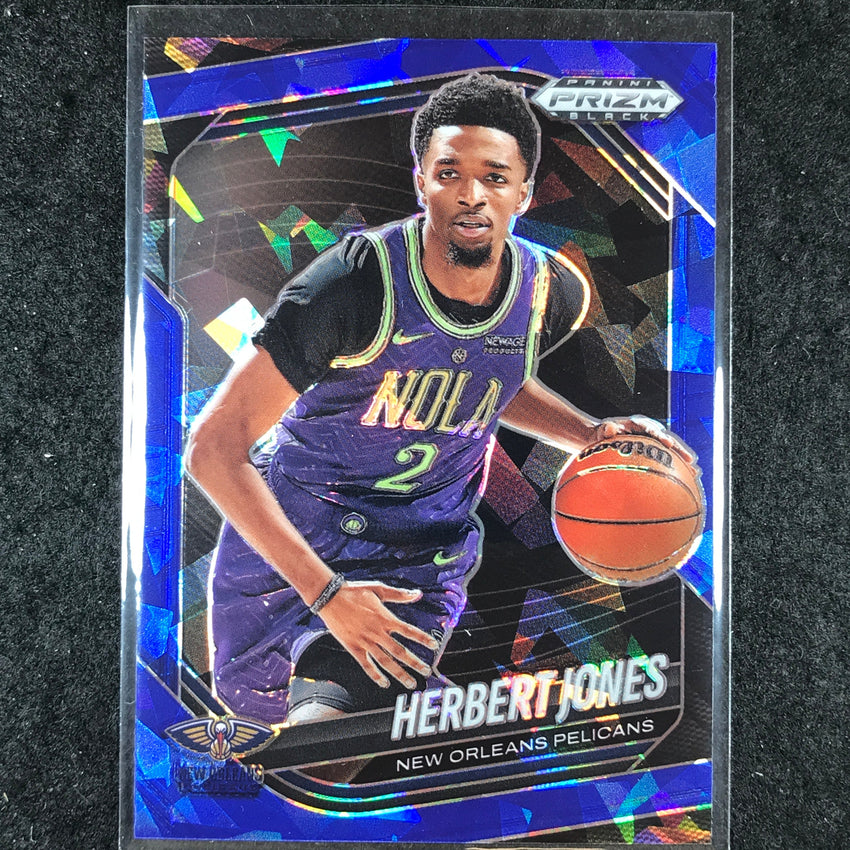 2024-25 Prizm Black HERBERT JONES Base Blue Ice /125 #103