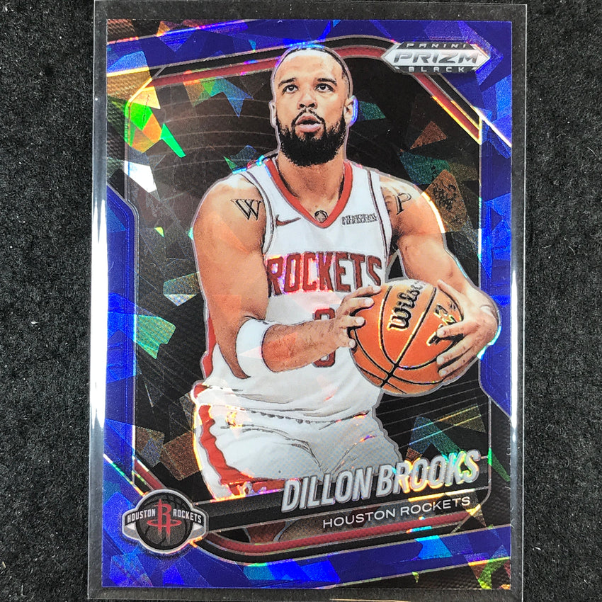 2024-25 Prizm Black DILLON BROOKS Base Blue Ice /125 #106