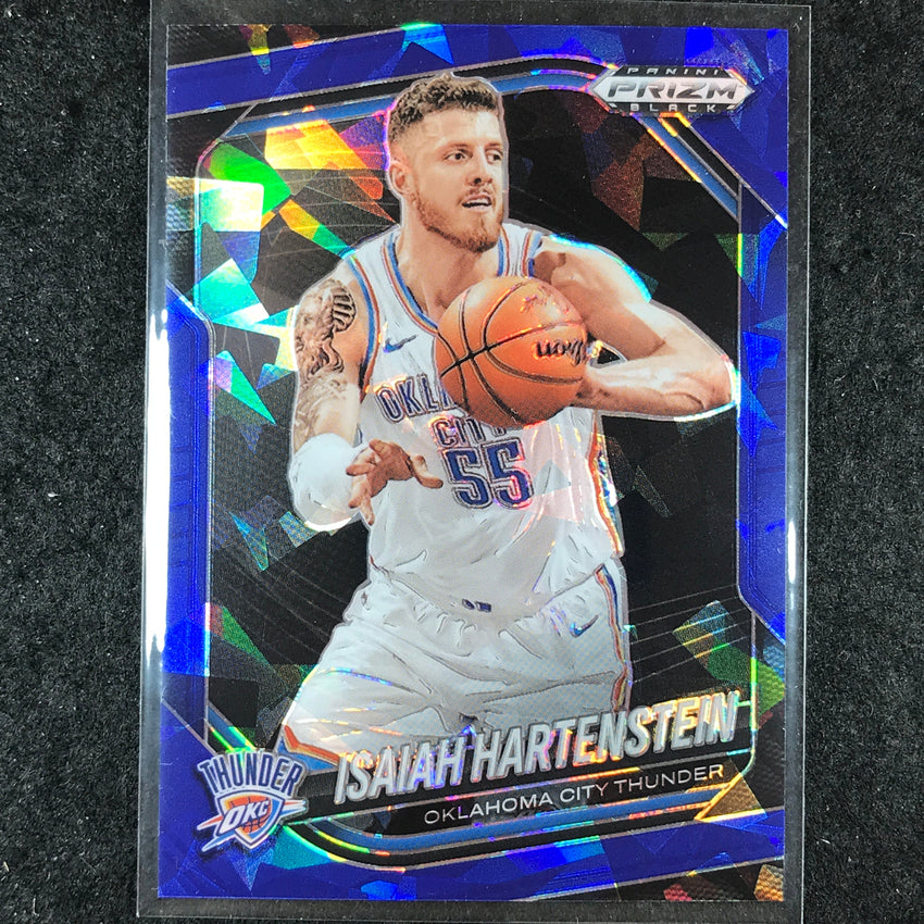 2024-25 Prizm Black ISAIAH HARTENSTEIN Base Blue Ice /125 #118