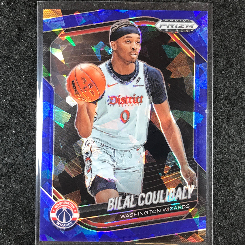 2024-25 Prizm Black BILAL COULIBALY Base Blue Ice /125 #147