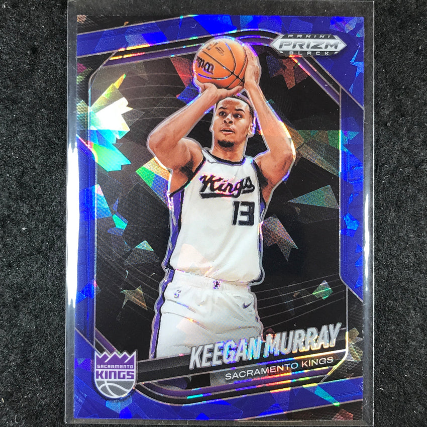 2024-25 Prizm Black KEEGAN MURRAY Base Blue Ice /125 #152