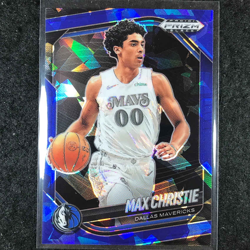 2024-25 Prizm Black MAX CHRISTIE Base Blue Ice /125 #174