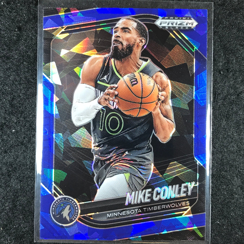 2024-25 Prizm Black MIKE CONLEY Base Blue Ice /125 #182