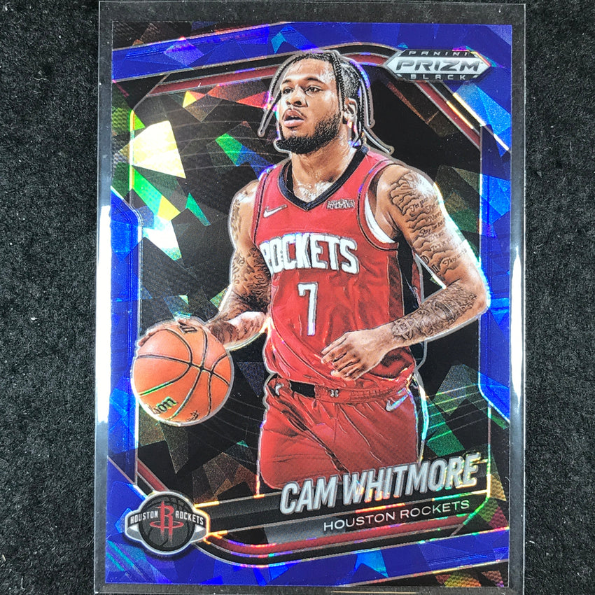 2024-25 Prizm Black CAM WHITMORE Base Blue Ice /125 #199