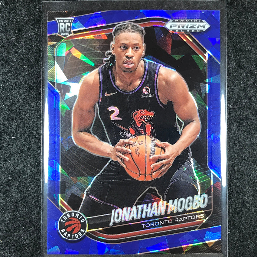 2024-25 Prizm Black JONATHAN MOGBO Rookie Base Blue Ice /125 #227