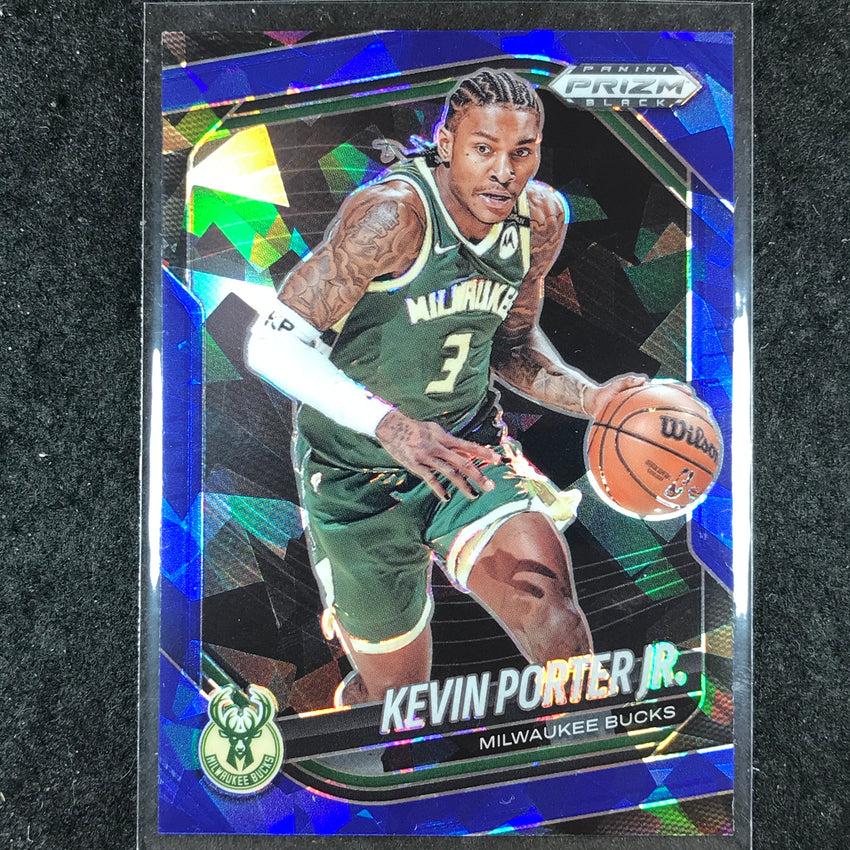 2024-25 Prizm Black KEVIN PORTER JR. Base Blue Ice /125 #229