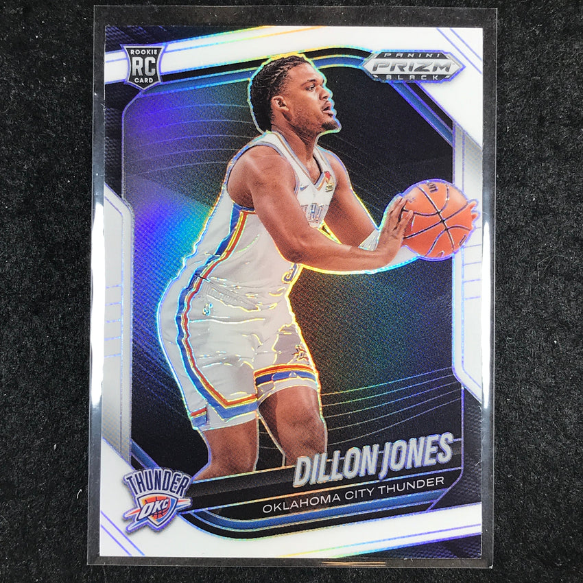 2024-25 Prizm Black DILLON JONES Rookie Base White /175 #204