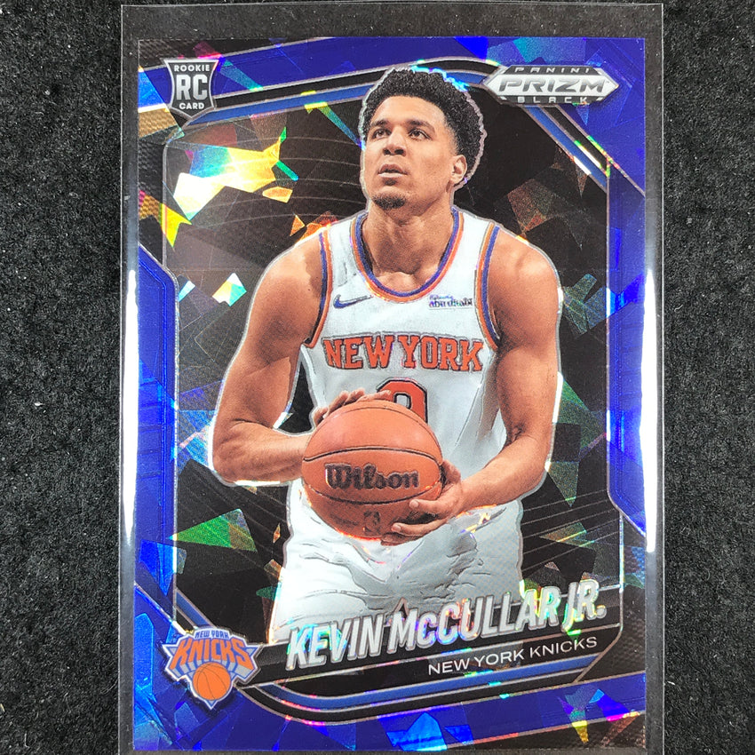 2024-25 Prizm Black KEVIN MCCULLAR JR. Rookie Base Blue Ice /125 #246