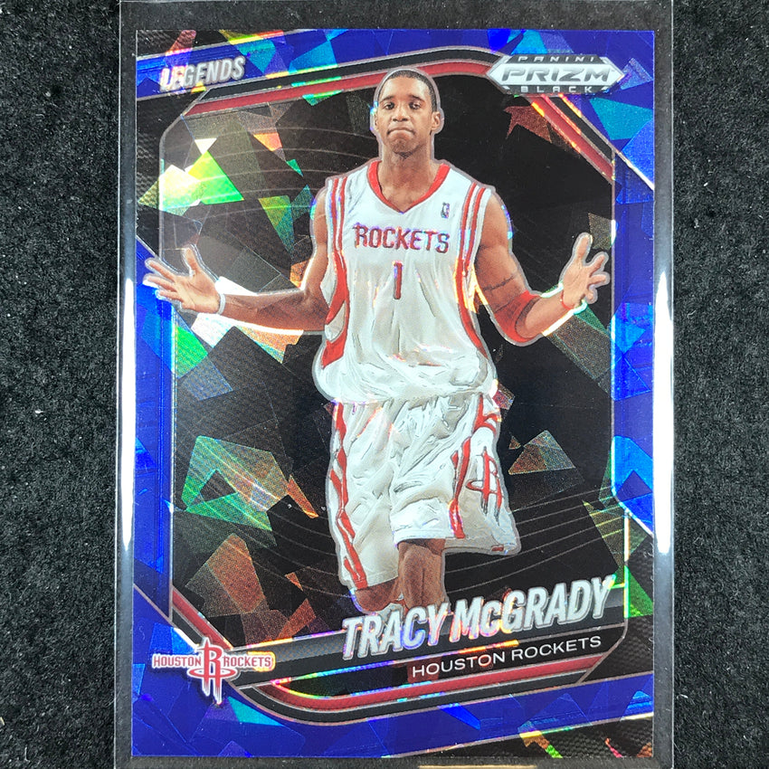 2024-25 Prizm Black TRACY MCGRADY Base Blue Ice /125 #251