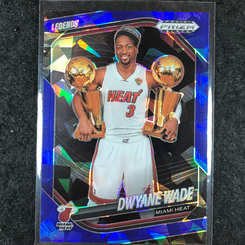 2024-25 Prizm Black DWYANE WADE Base Blue Ice /125 #261