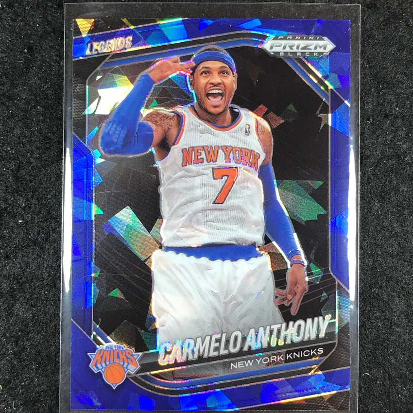 2024-25 Prizm Black CARMELO ANTHONY Base Blue Ice /125 #267