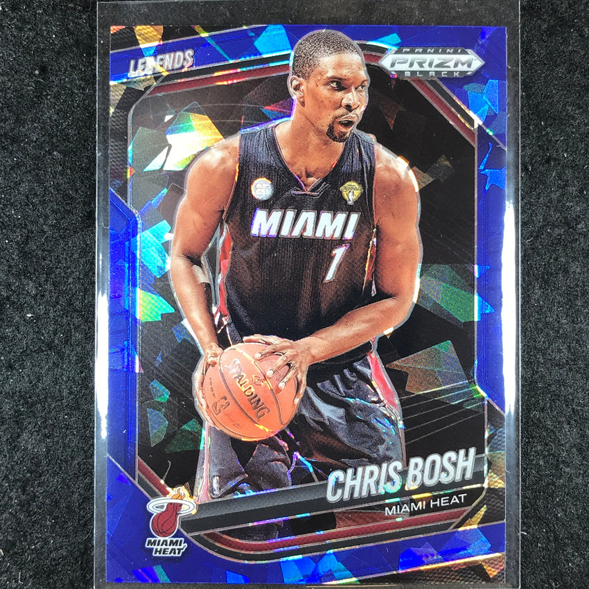 2024-25 Prizm Black CHRIS BOSH Base Blue Ice /125 #272