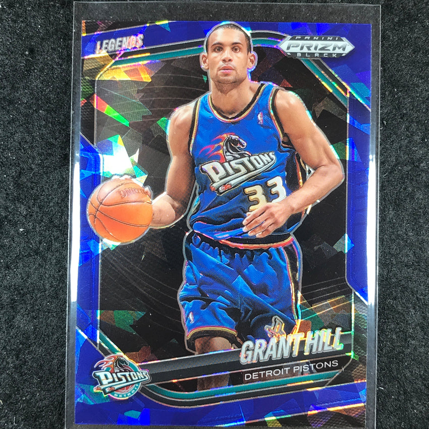 2024-25 Prizm Black GRANT HILL Base Blue Ice /125 #287